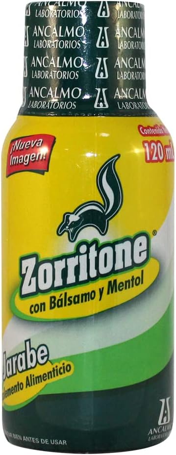 Zorritone con Balsamo y Mentol Jarabe para la Tos, 4 oz