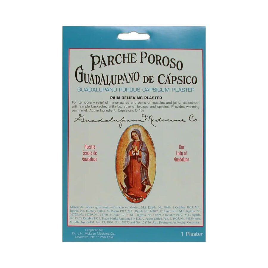 Parche Poroso Guadalupano 1 Pieza