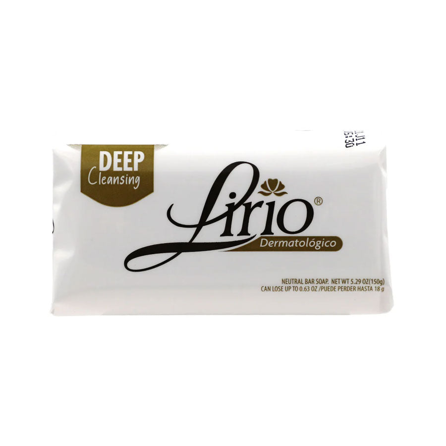 Lirio Jabon de Barra Dermatologico. 5.3 oz