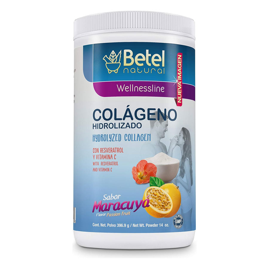 Betel Natural Colageno Maracuya, 14 oz