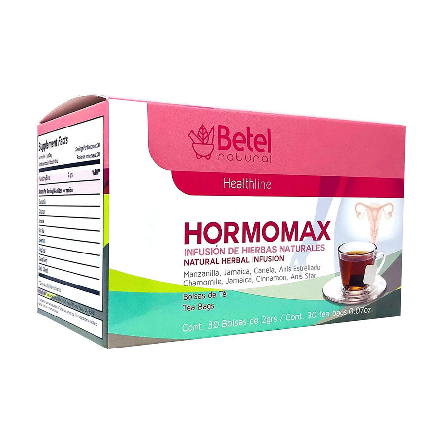Betel Natural Hormomax Te, 30 Bolsas