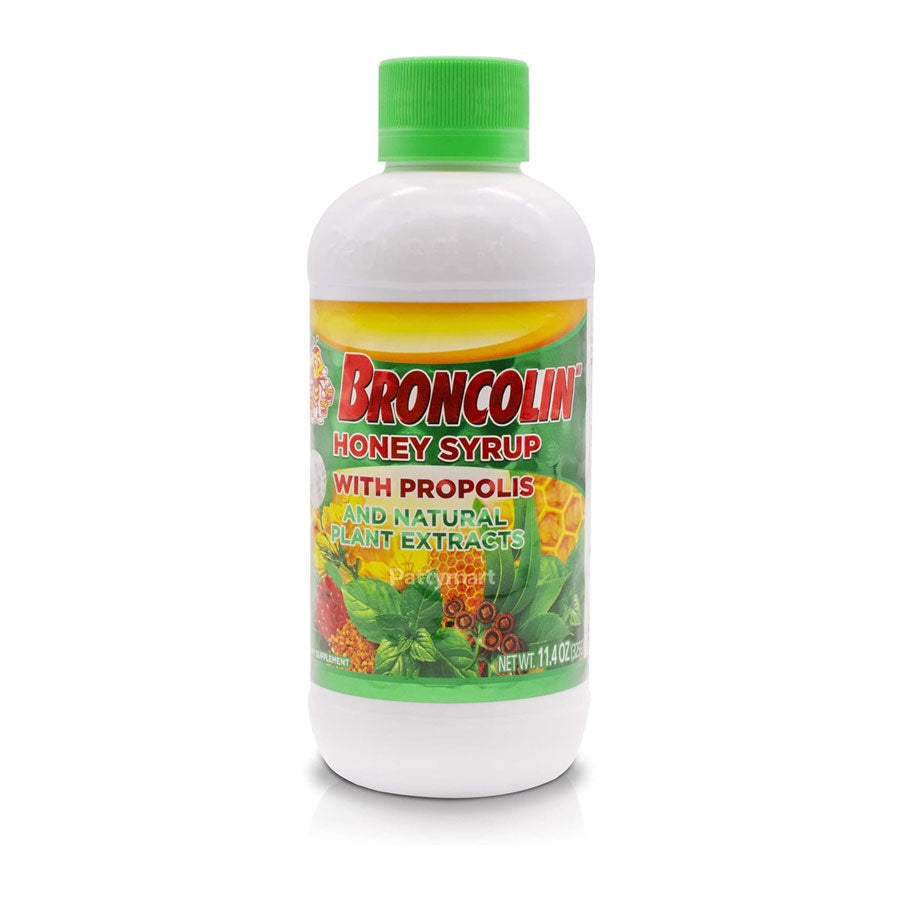 Broncolin Jarabe De Miel con Propóleo, 11.4 oz