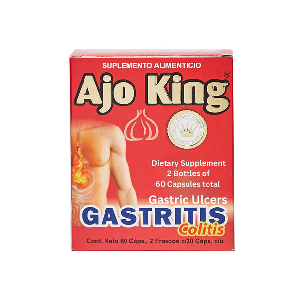 Ajo King Gastritis Colitis, 60 Tabletas