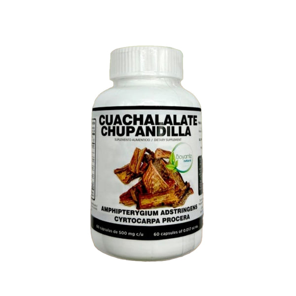 Cuachalalate Y Chupandilla, 60 Capsulas