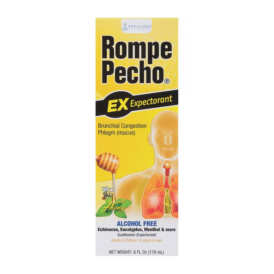 Rompe Pecho EX Miel Expectorante, 6 oz