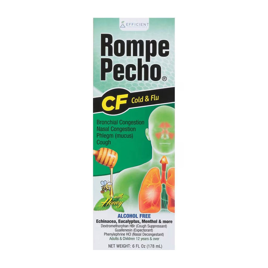 Rompe Pecho Catarro y Gripe, 6 fl oz