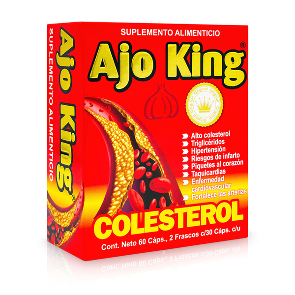 Ajo King Colesterol, 60 Capsulas