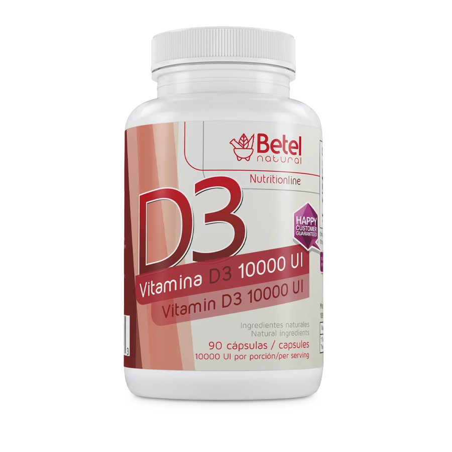 Betel Natural Vitamina D3, 90 Capsulas
