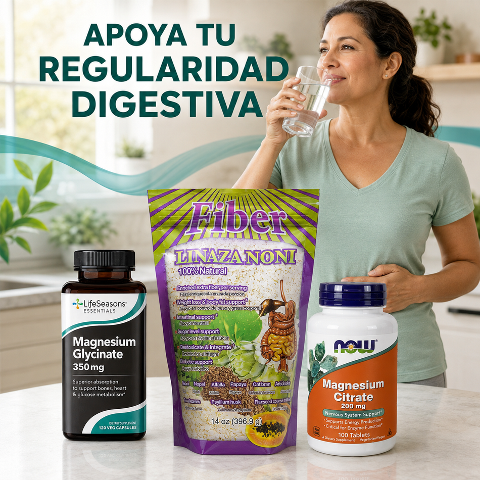 Apoyo en contra del estreñimiento