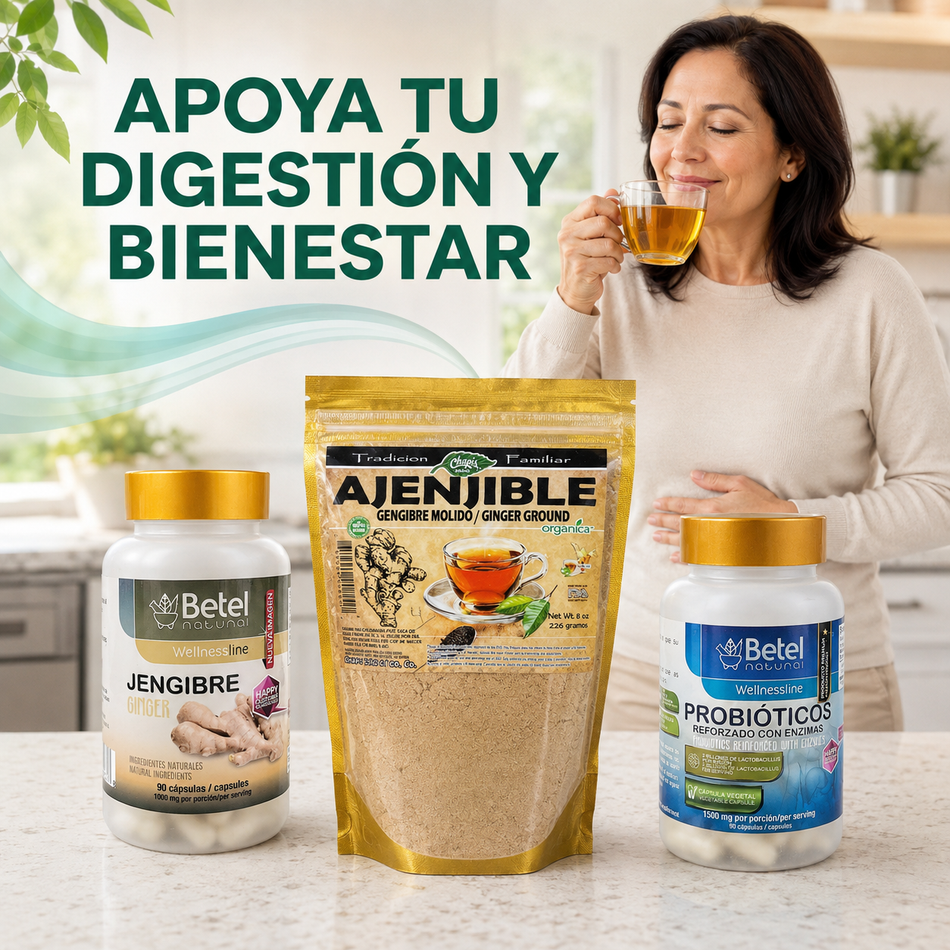 Apoyo a la digestión y náuseas