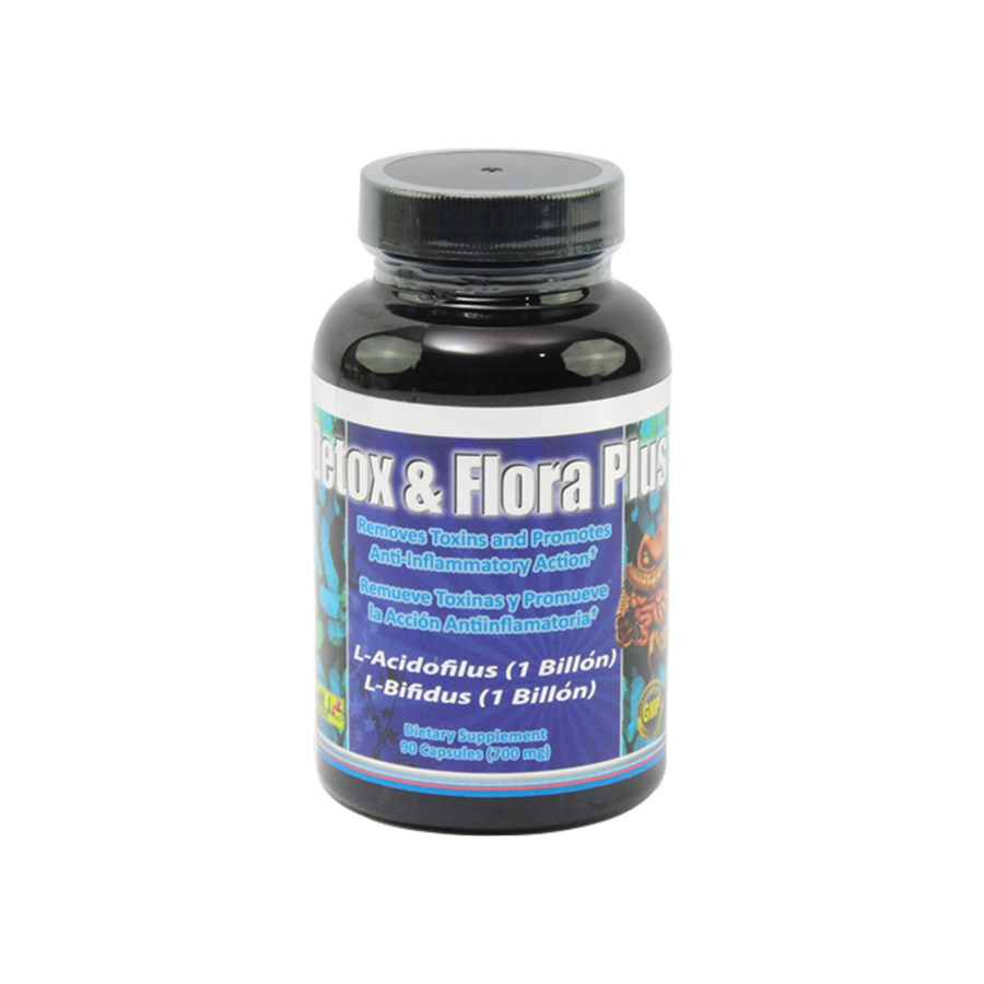 GMJ Detox y Flora Plus, 90 Capsulas