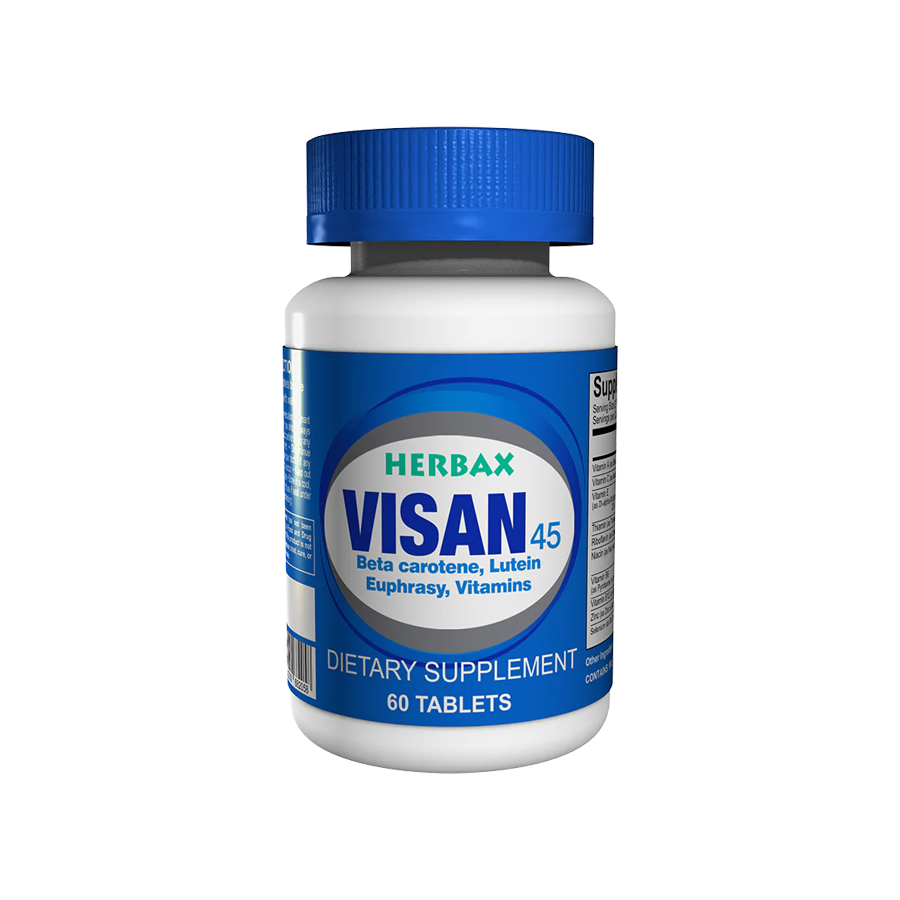Herbax VIsan 45 Multivitamínico Multimineral Completo, 60 Tabletas