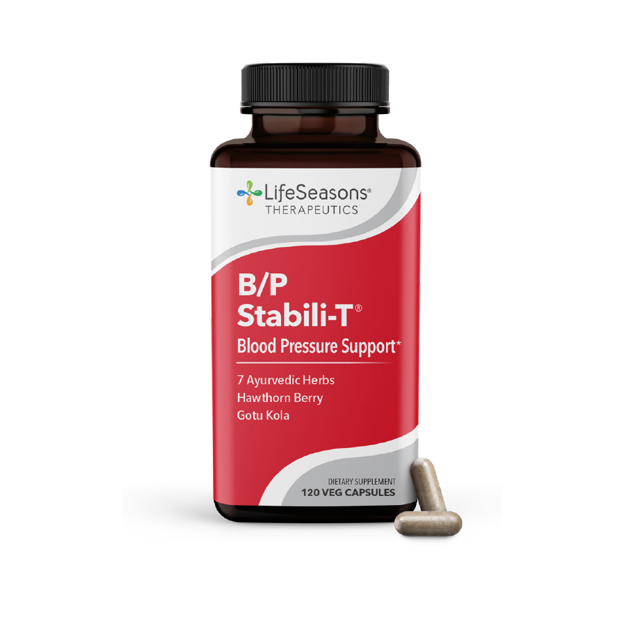 LifeSeasons B/P Stabili-T Ayuda Para la Tensión Arterial, 120 Capsulas