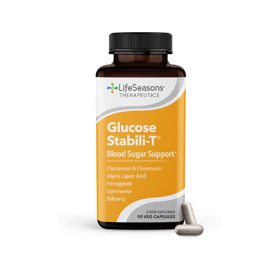 LifeSeasons Glucose Stabili-T Ayuda Para el Azúcar en Sangre, 90 Capsulas
