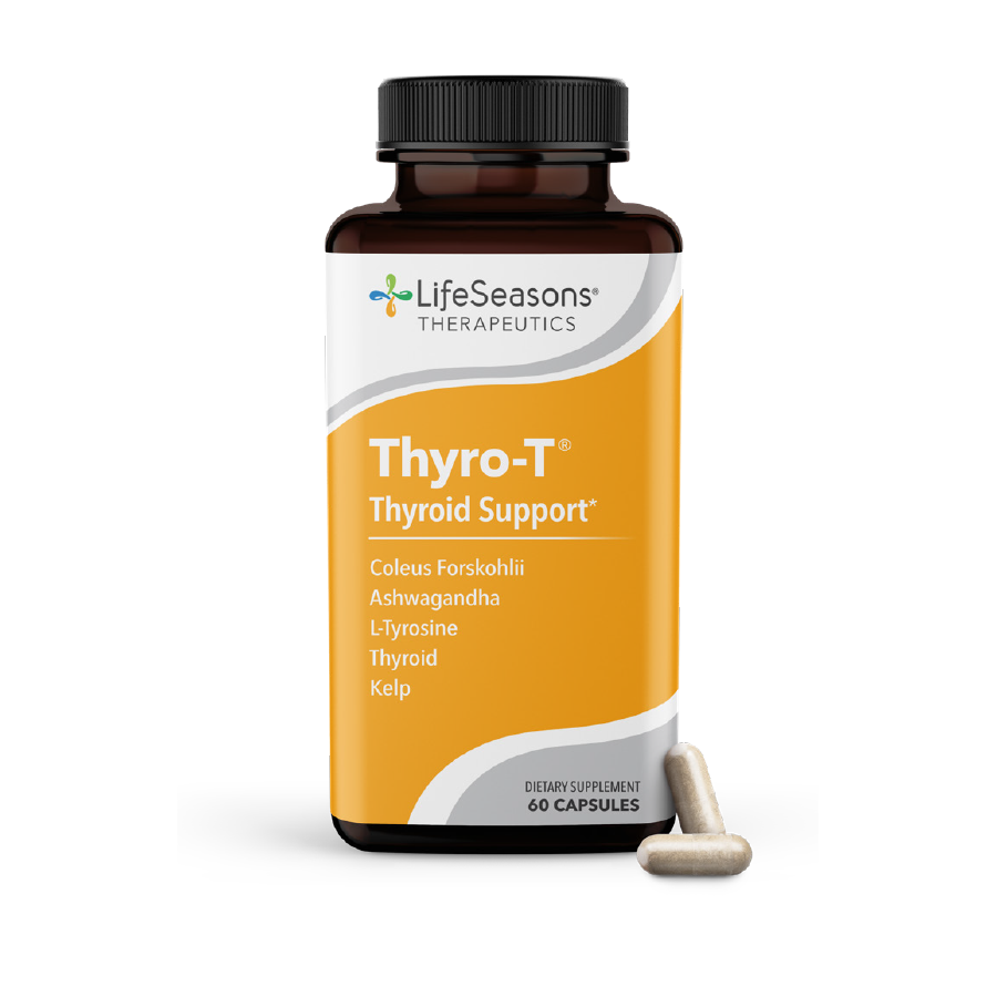 LifeSeasons Thyro-T Apoyo Para la Tiroides, 60 Capsulas