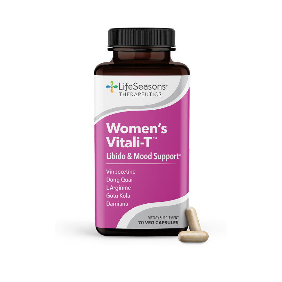 LifeSeasons Women's Vitali-T Apoyo Para el Libido y al Estado de Animo, 70 Capsulas