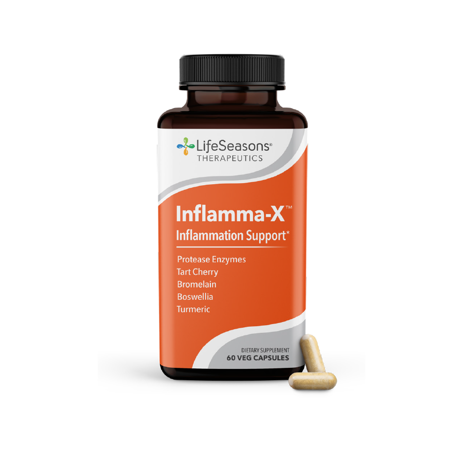 LifeSeasons Inflamma-X Ayuda Contra la Inflamación, 60 Capsulas