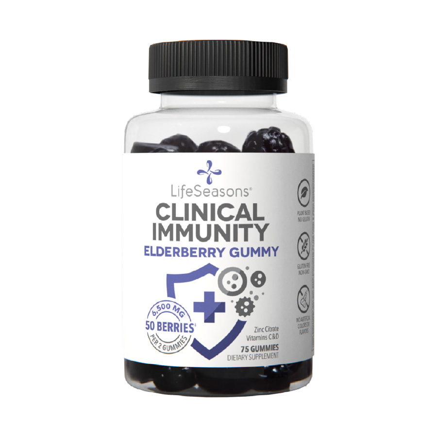 LifeSeasons Clinical Immunity Saúco, 75 Gominolas
