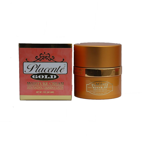 La Solle Placente Gold Crema Hidratante con Placenta, Colágeno y Elastina, 2 oz