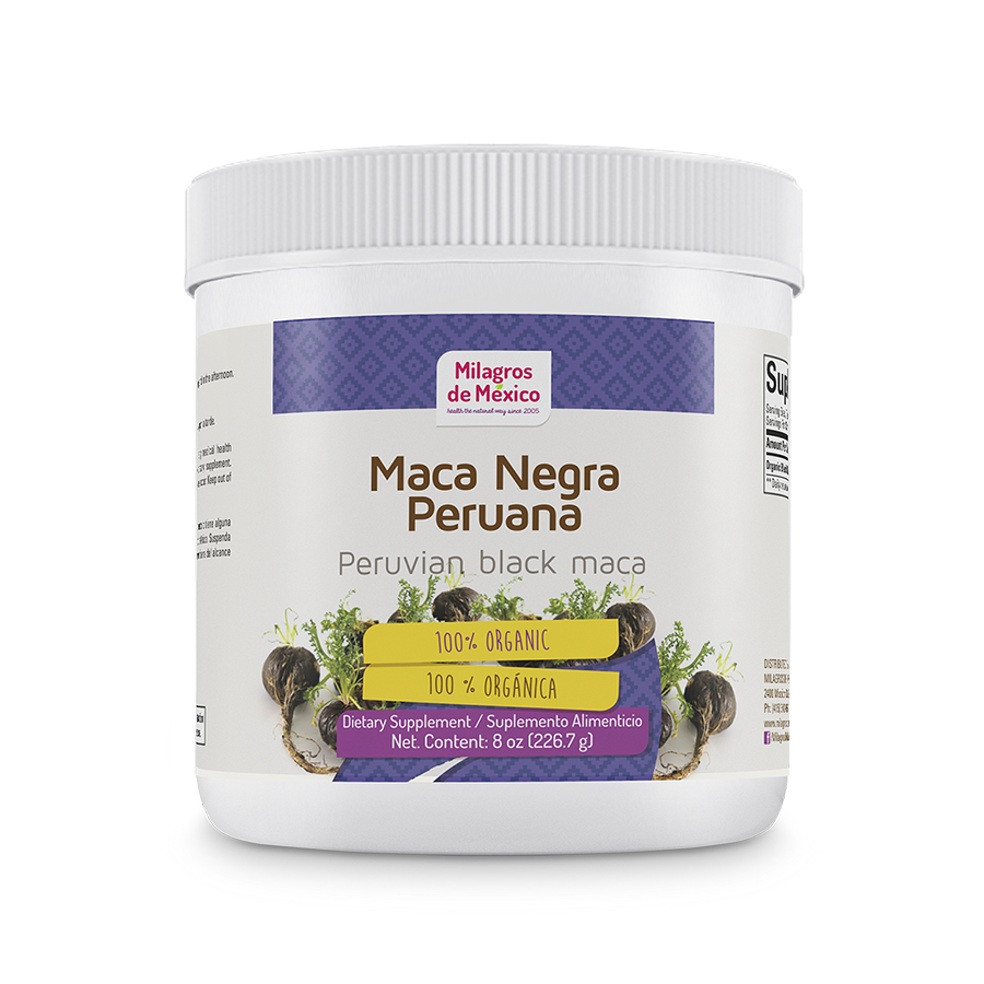 Milagros de Mexico Peruvian Black Maca, 8 oz