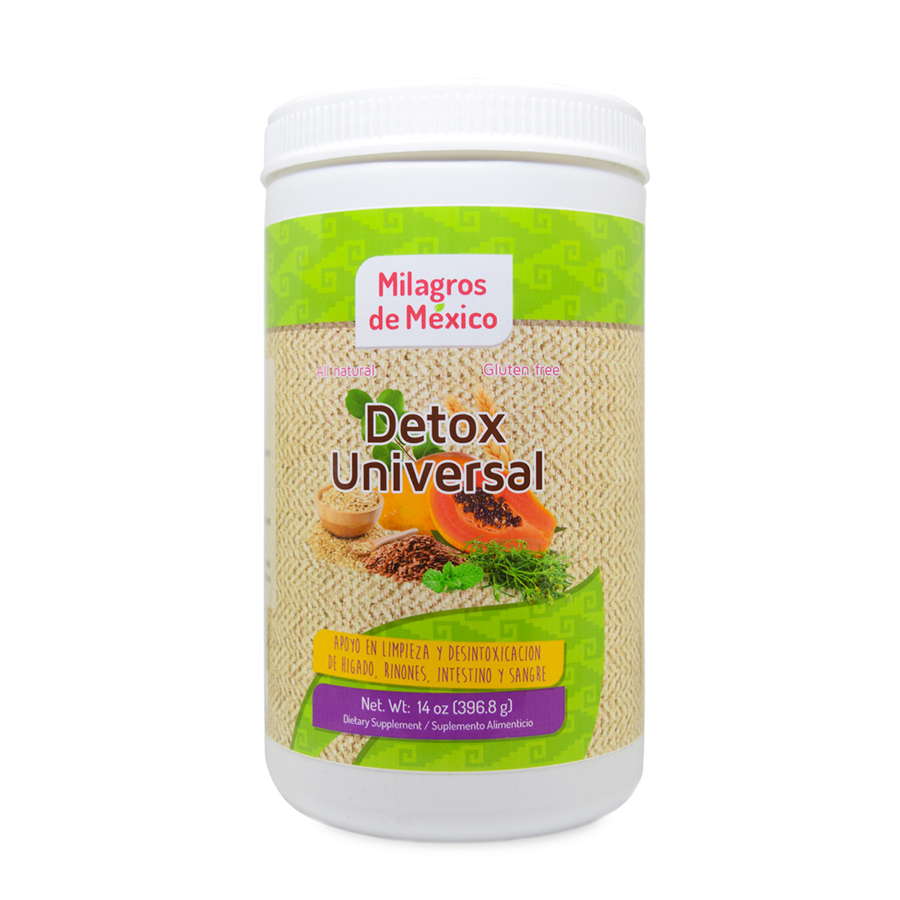 Milagros de Mexico Detox Universal Polvo, 14 oz