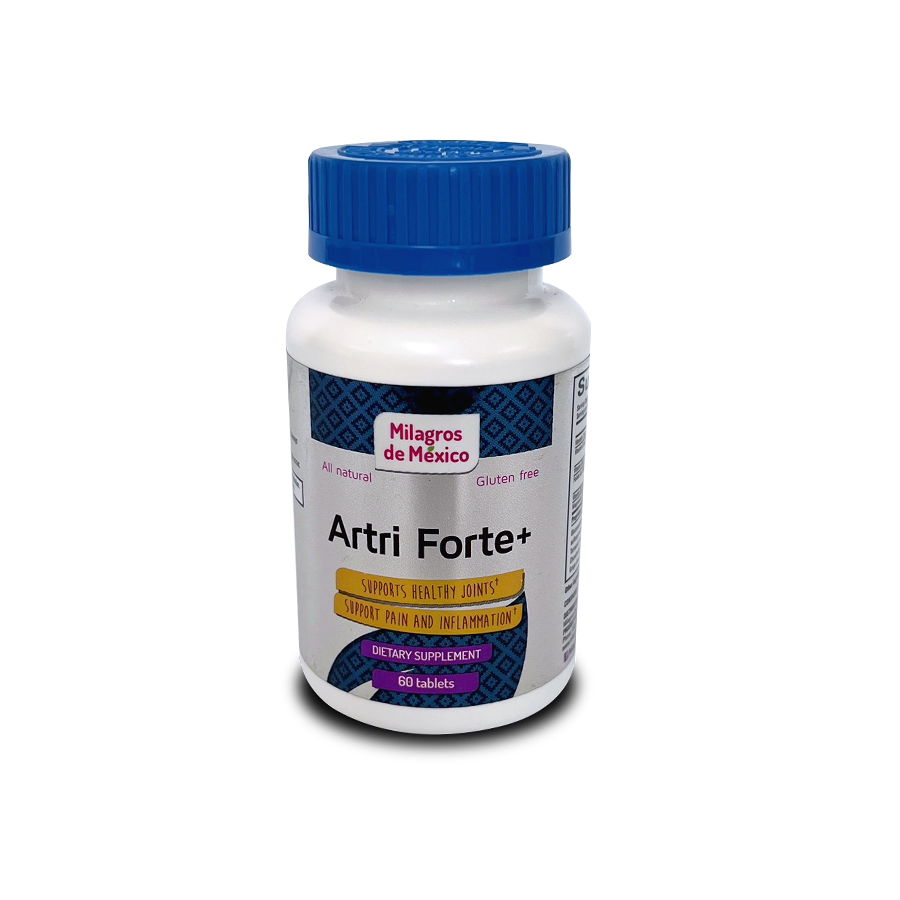 Milagros de Mexico Artri Forte Plus, 60 Cápsulas