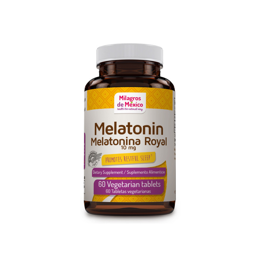 Milagros de Mexico Melatonina Royal, 60 Capsulas