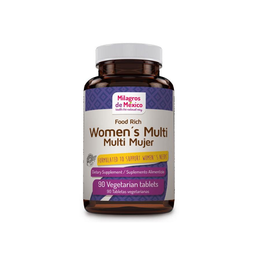 Milagros de Mexico Multi Mujer Multivitaminico Para la Mujer, 90 Cápsulas