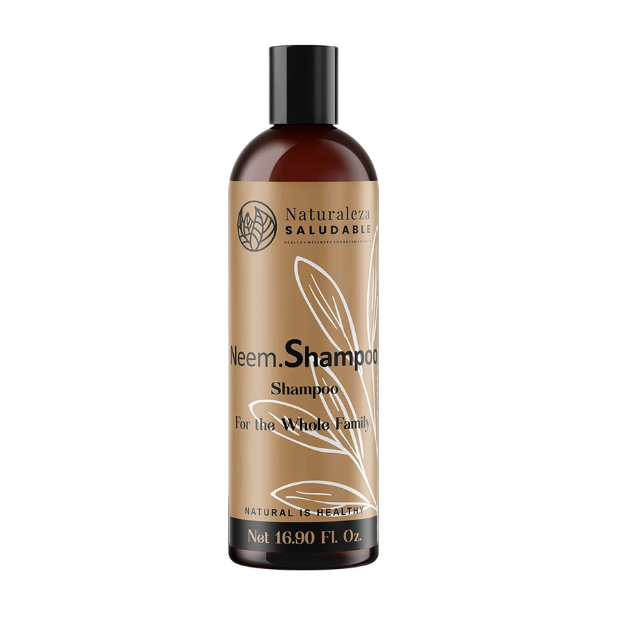 Naturaleza Saludable Neem Shampoo Para Toda la Familia, 16.9 oz