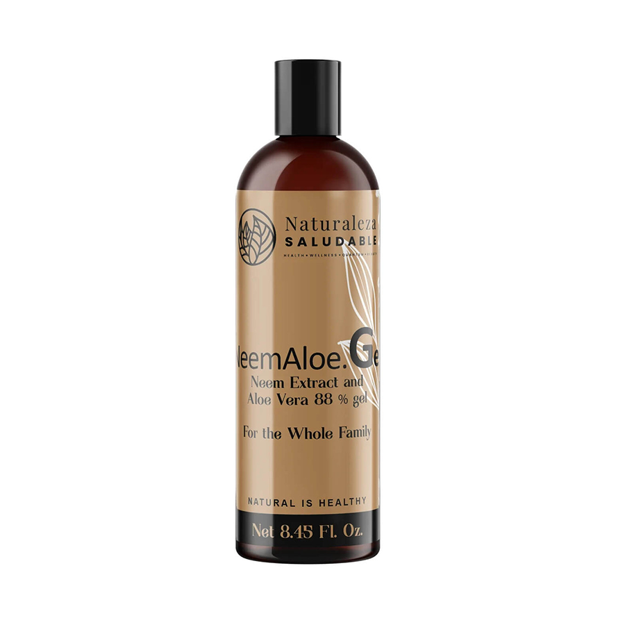 Naturaleza Saludable Neem Aloe Gel Para Toda la Familia, 8.45 oz