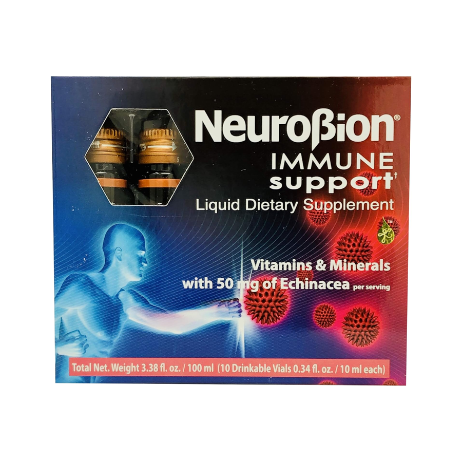 Neurobion Immune Support con Echinacea y Zinc, 10 Viales