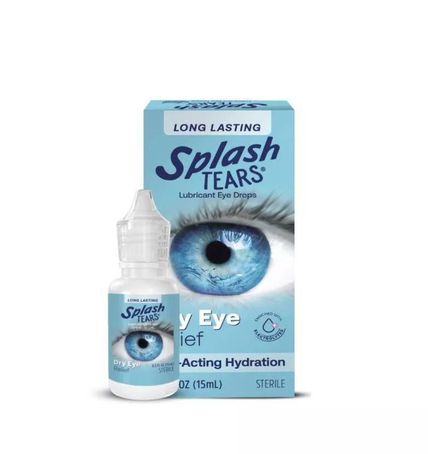 Splash Tears Gotas Lubricantes para los Ojos, 0.5 fl oz