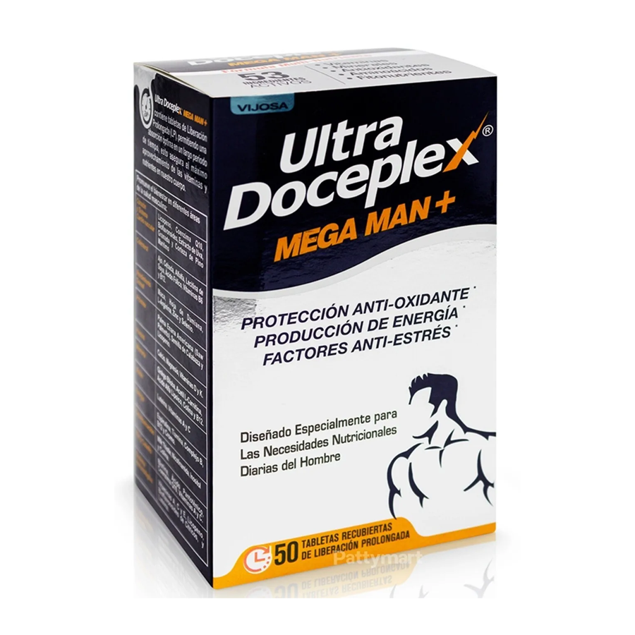Vijosa Ultra Doceplex Mega Man, 50 Tabletas