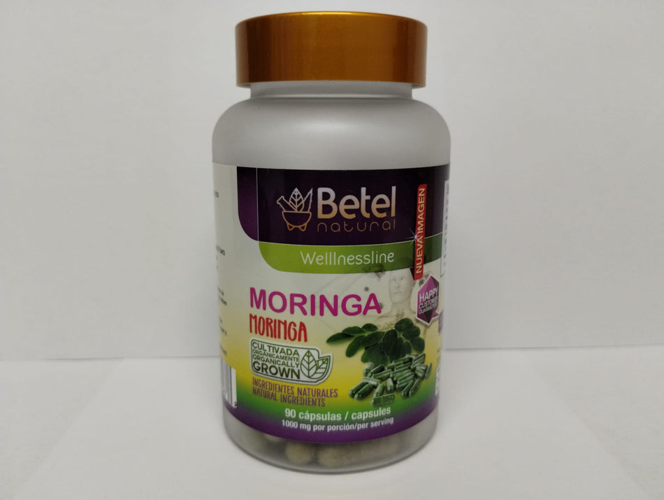 Betel Natural Moringa, 90 Capsulas