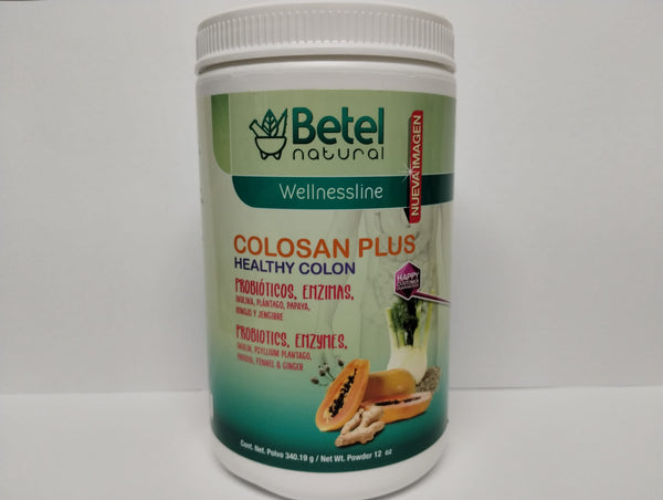 Betel Natural Colosan PLus Probioticos y Enzimas, 12 oz