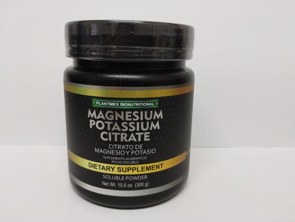Plantimex Citrato de Magnesio y Potasio Soluble, 10.5 oz