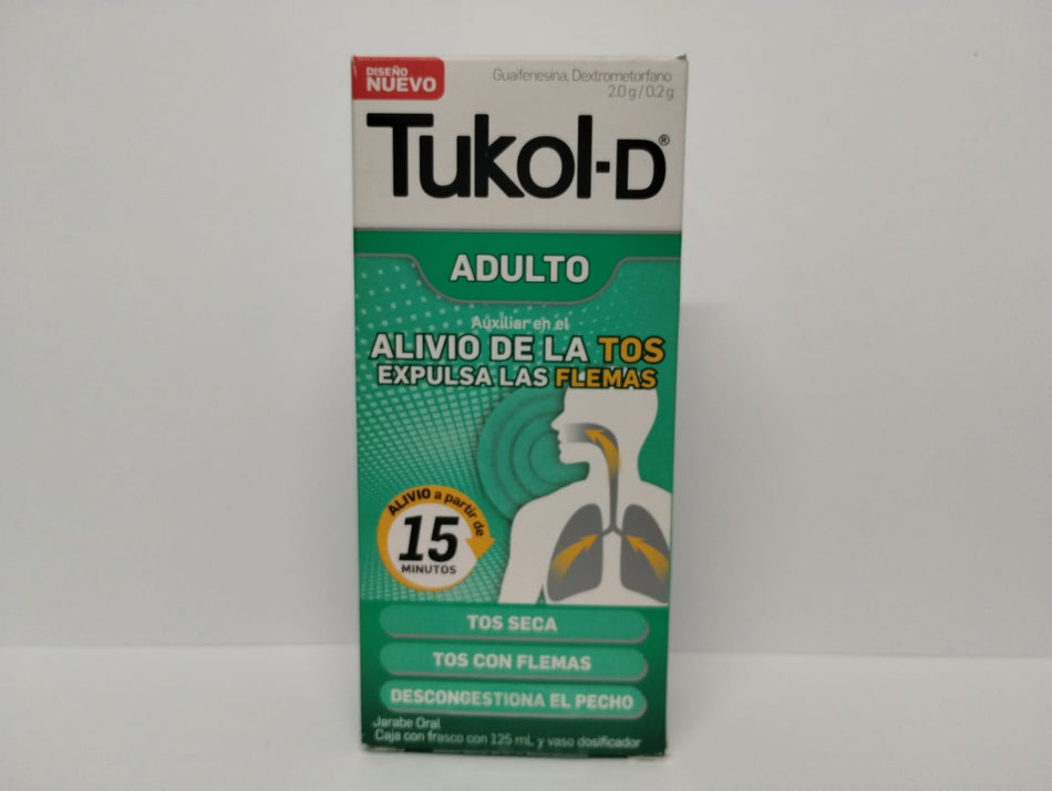 Tukol-D Adulto Alivio de La Tos Expulsa Las Flemas, 4.05 oz