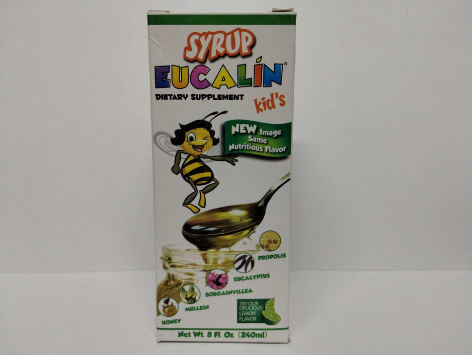 Syrup Eucalin Kids, 8 oz