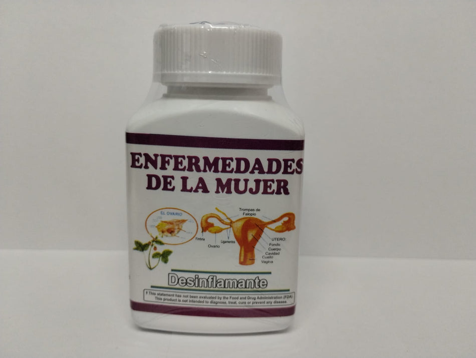 Enfermedades de la Mujer Desinflamante, 90 Capsulas