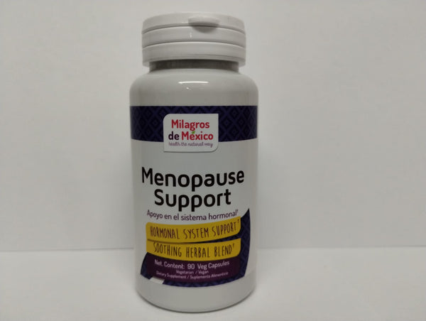 Milagros de Mexico Menopause Support Apoyo en el Sistema Hormonal, 90 Capsulas