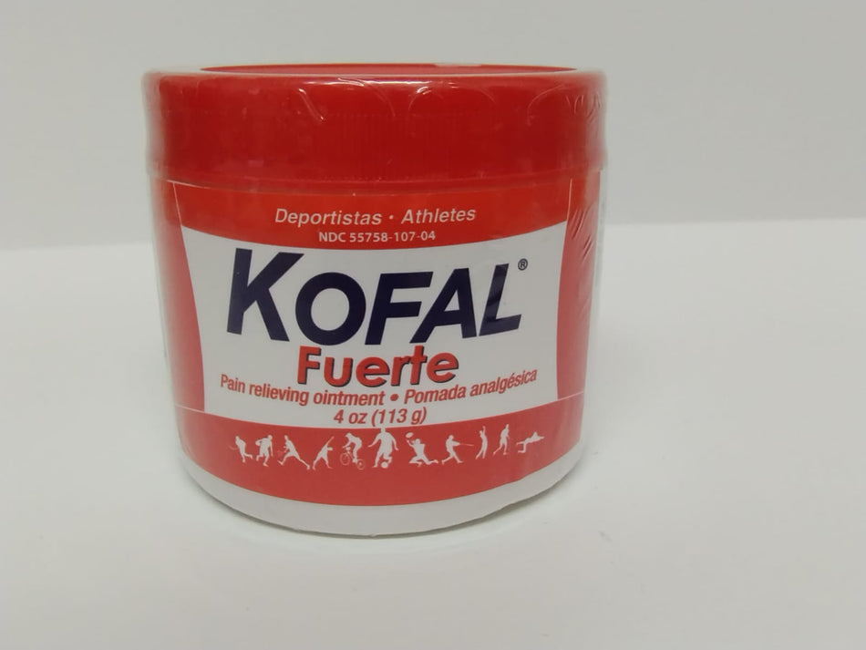 Kofal Fuerte Pomada Analgesica, 4 oz