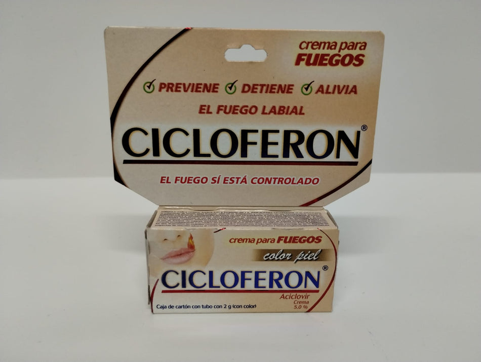 Cicloferon Previene, Detiene, Alivia el Fuego Labial, .07 oz