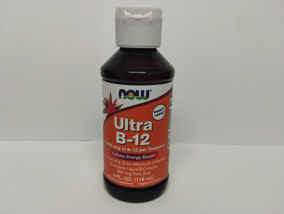 Now Ultra B-12 Aumento de la Energía Celular, 4 oz