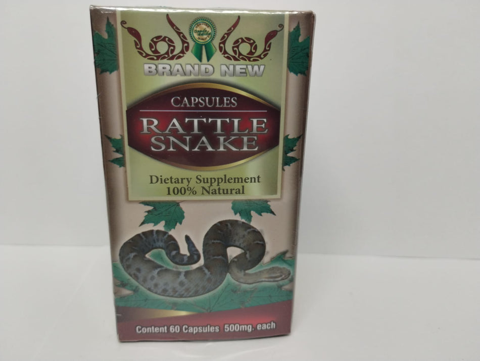 Cosmo Natural Serpiente de Cascabel, 60 Capsulas