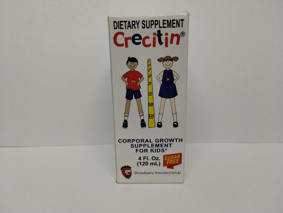 Crecitin Suplemento de Crecimiento Corporal para Niños, 4 oz