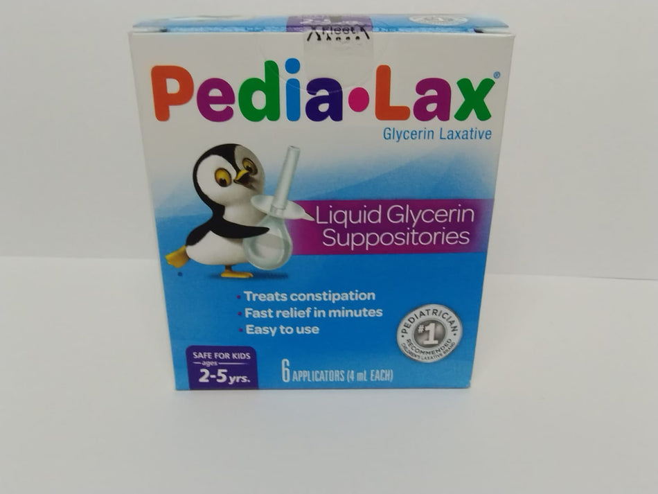 Pedia-Lax Liquid Glycerin Suppositories