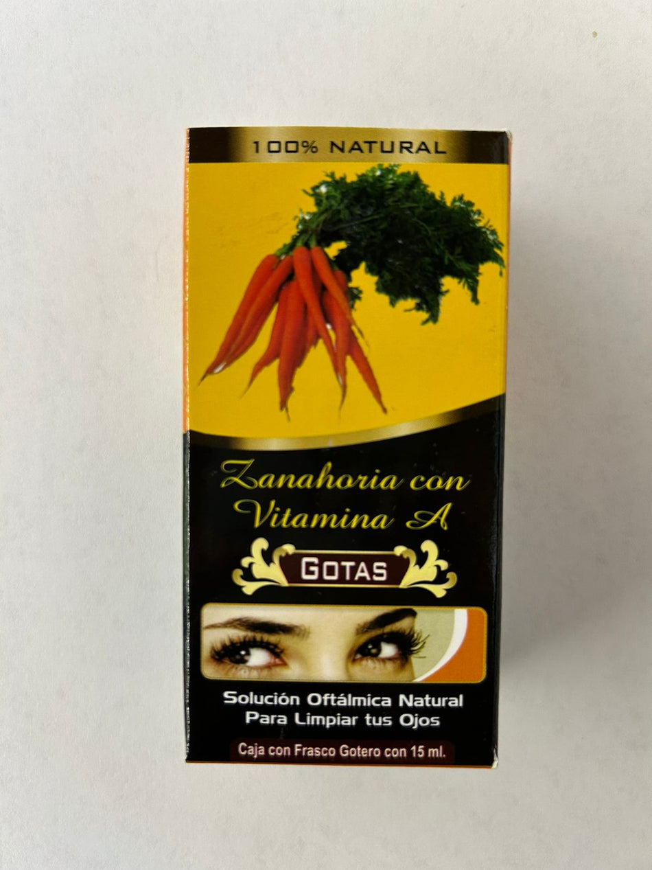 Zanahoria con Vitamina A Gotas, .5 oz