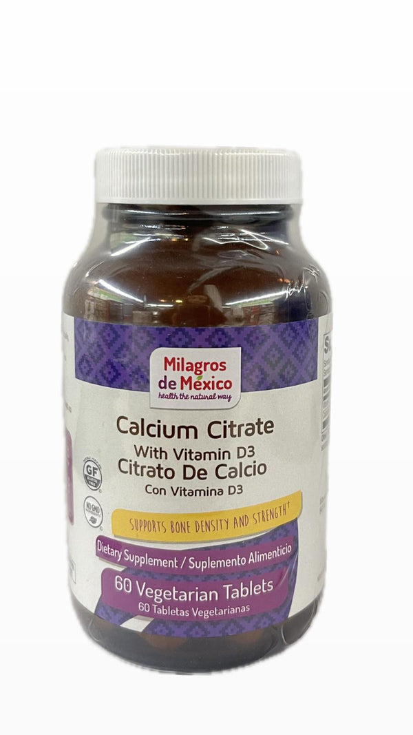 MDM MDM CALCIUM CITRATE WITH VITAMIN D3 60 TAB