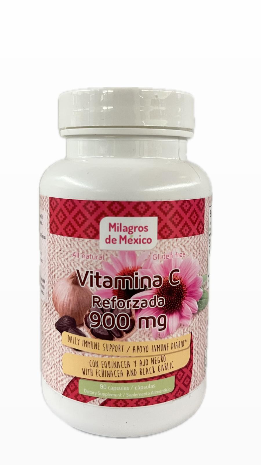 MDM VITAMINA C REFORZADA 900MG 90CAP