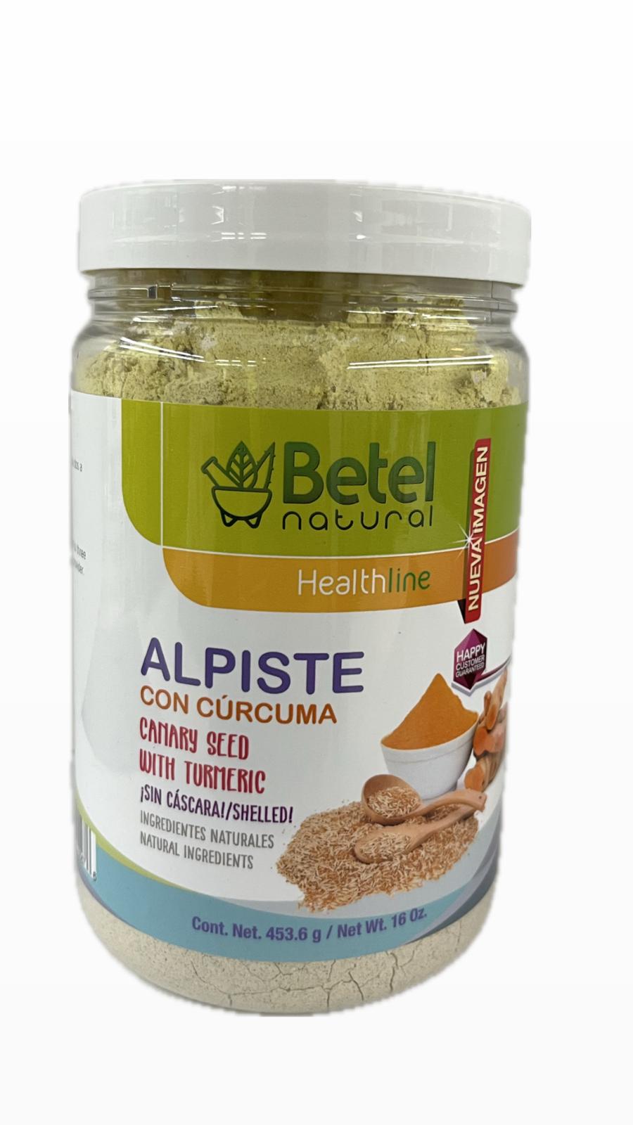 BETEL ALPISTE CON CURCUMA 16 OZ